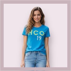 Vintage Hollister “HCO 19” Y2K Graphic Tee